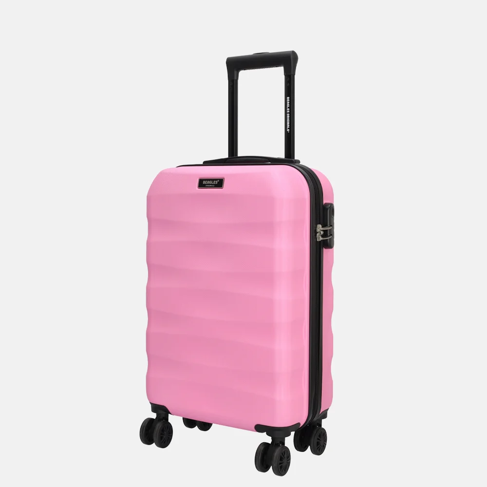 Beagles Originals Go Travel handbagage koffer 54 cm roze bij Duifhuizen