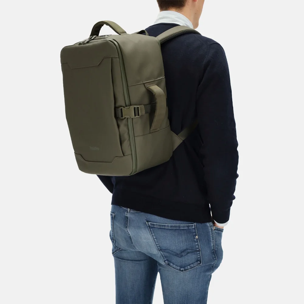 Beagles laptoprugzak/underseater 15 inch olijfgroen bij Duifhuizen