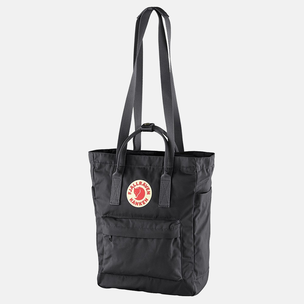 Fjallraven Kanken Totepack Mini schoudertas / rugzak black bij Duifhuizen