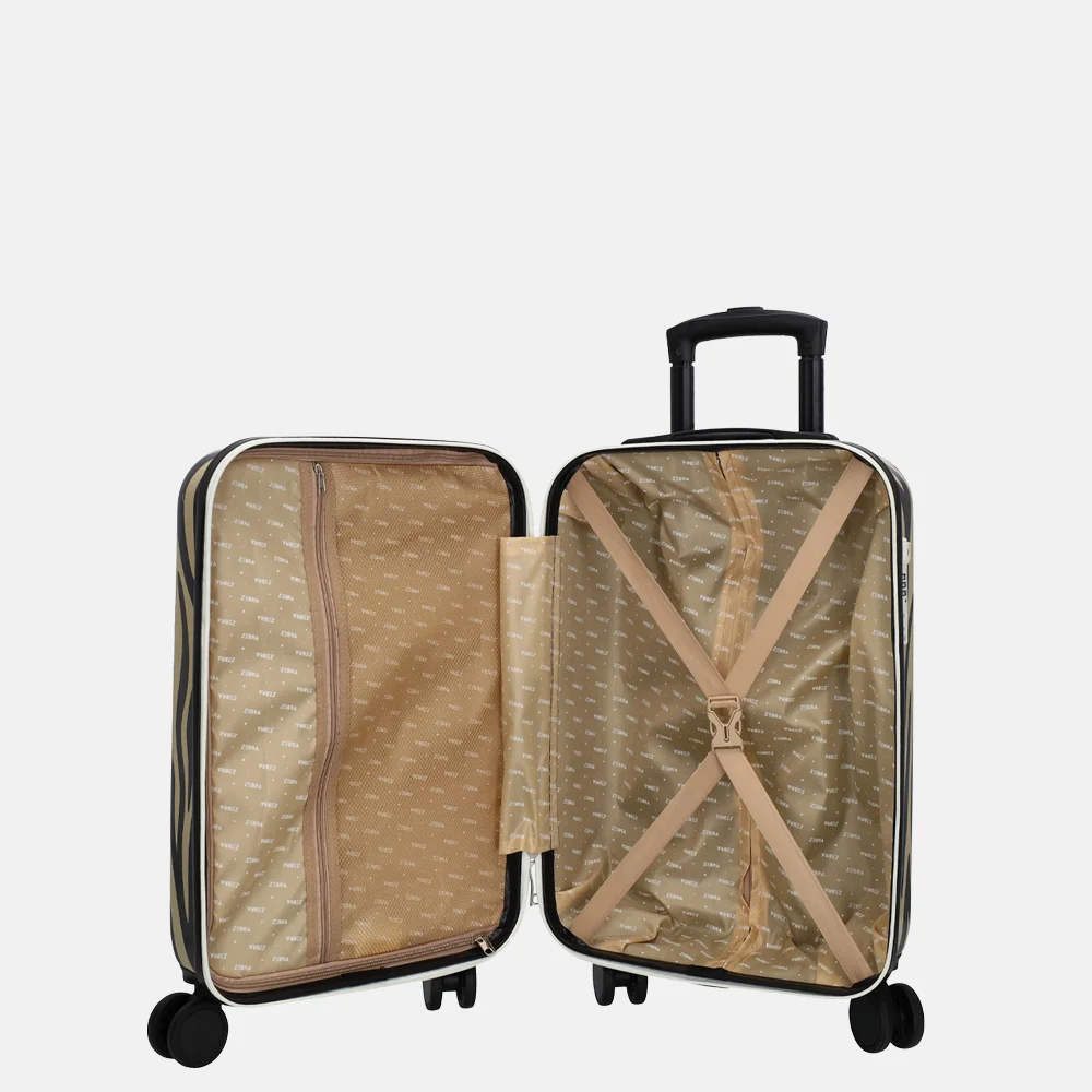 Zebra Trends kofferset 76 cm + 50cm zebra bij Duifhuizen