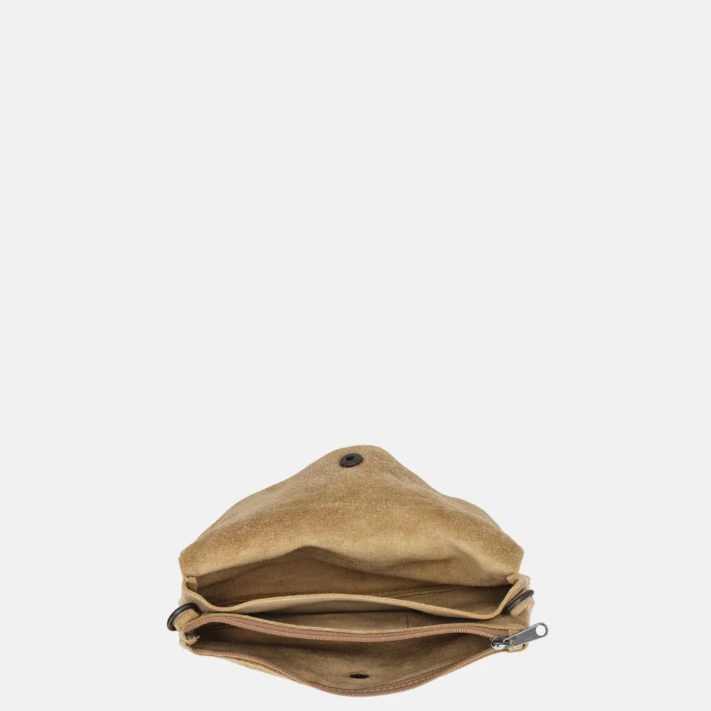 Bear Design crossbody tas beige bij Duifhuizen