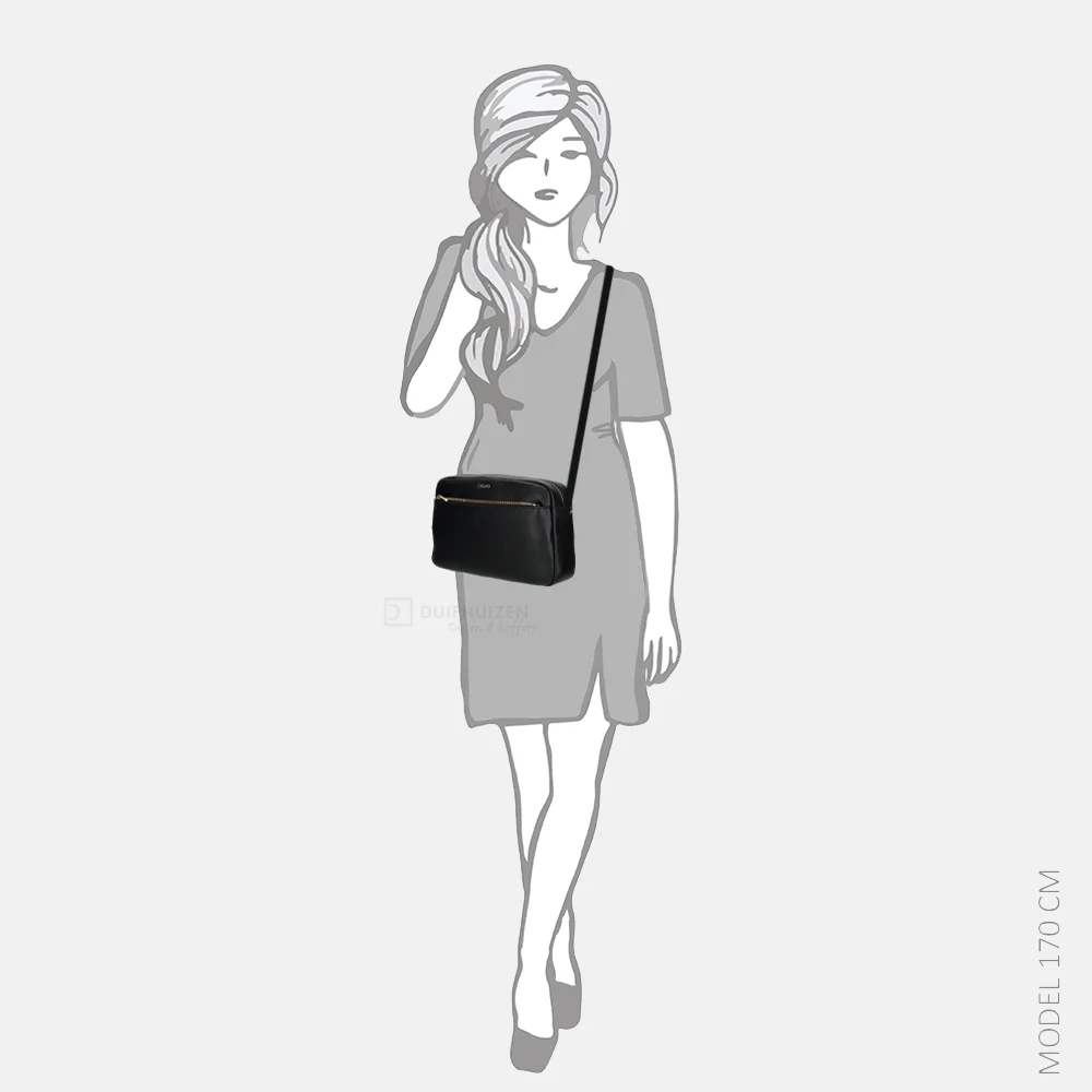 Liu Jo camera case crossbody tas nero bij Duifhuizen