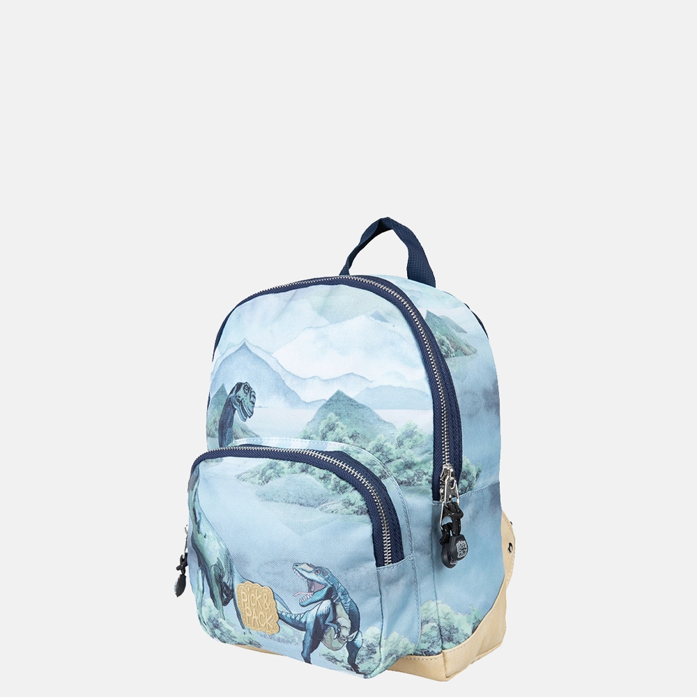 Pick & Pack All about dinos kinderrugzak S dusty green bij Duifhuizen