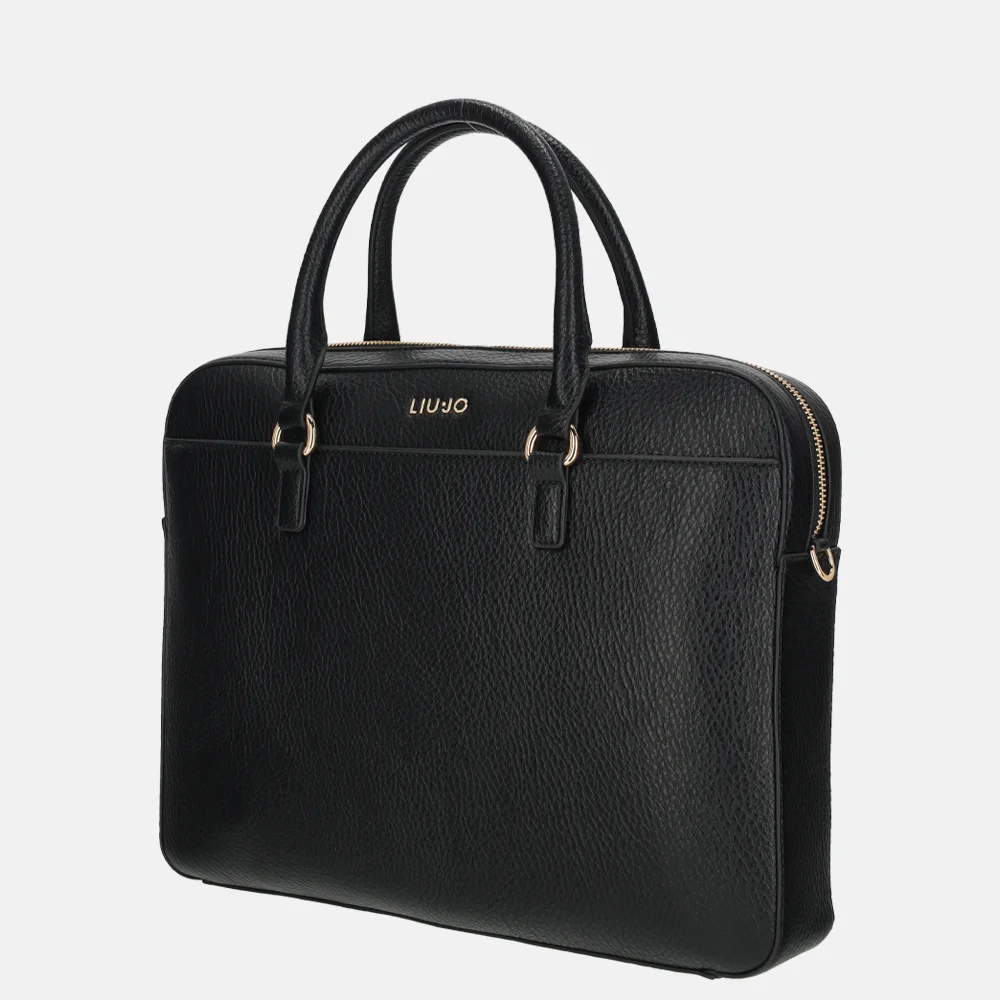 Liu Jo Manhattan briefcase laptoptas nero bij Duifhuizen