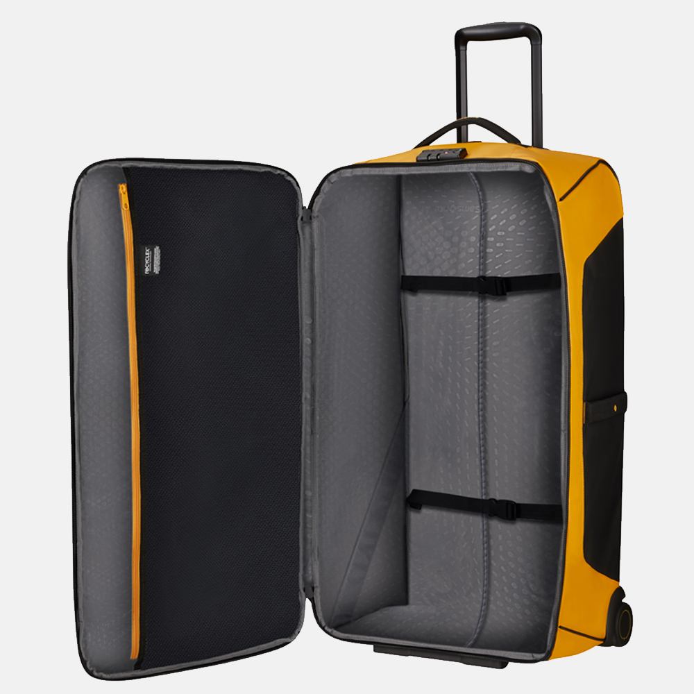 Samsonite Ecodiver reistas op wielen 79 cm TSA yellow bij Duifhuizen