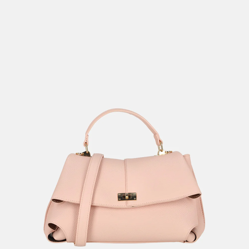Firenze handtas draaislot pink