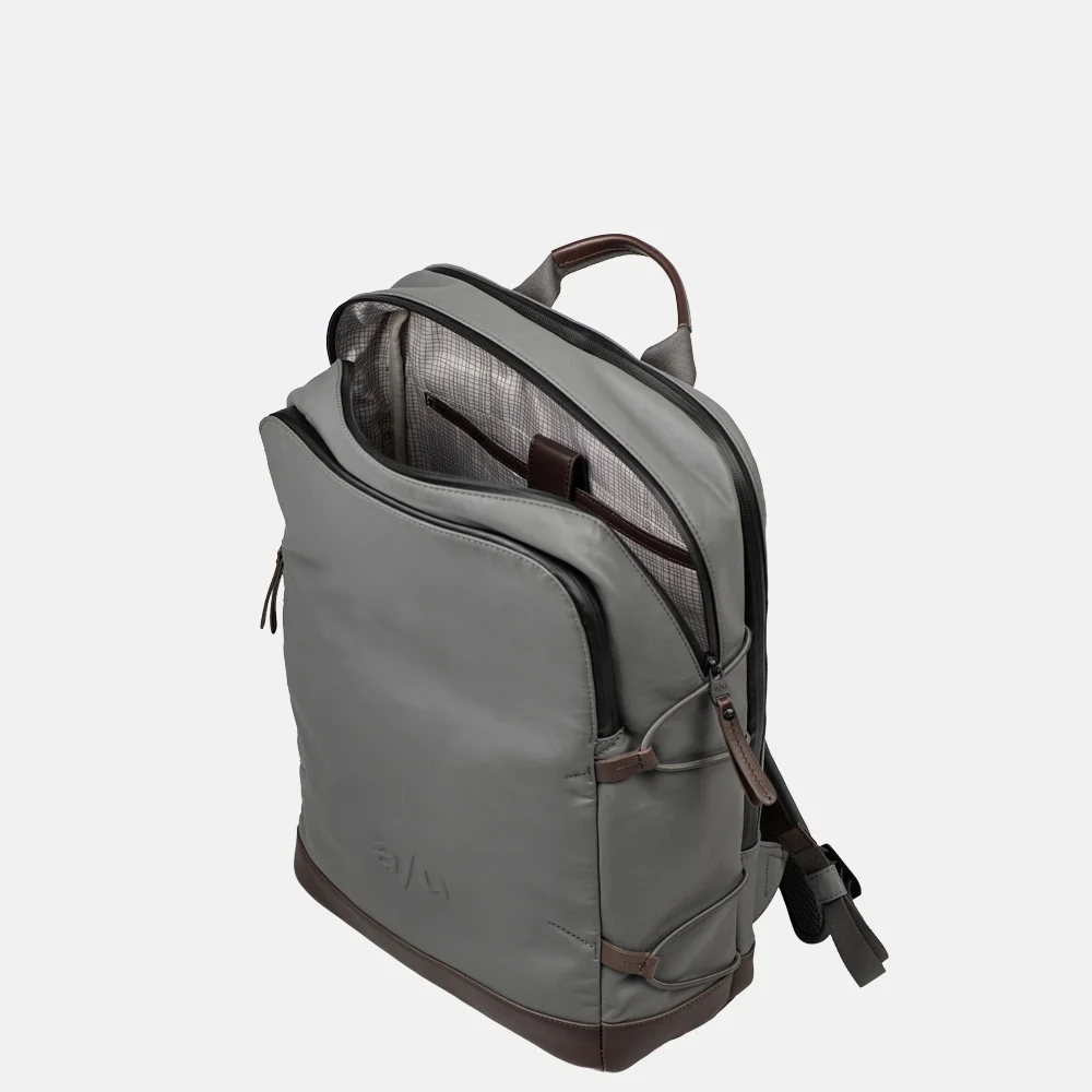 Aunts and Uncles Japan Kawaguchi rugzak 15 inch pewter bij Duifhuizen