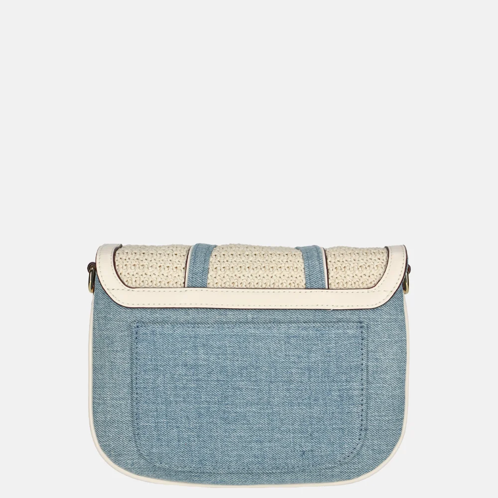 Laurent David crossbody tas off white bij Duifhuizen