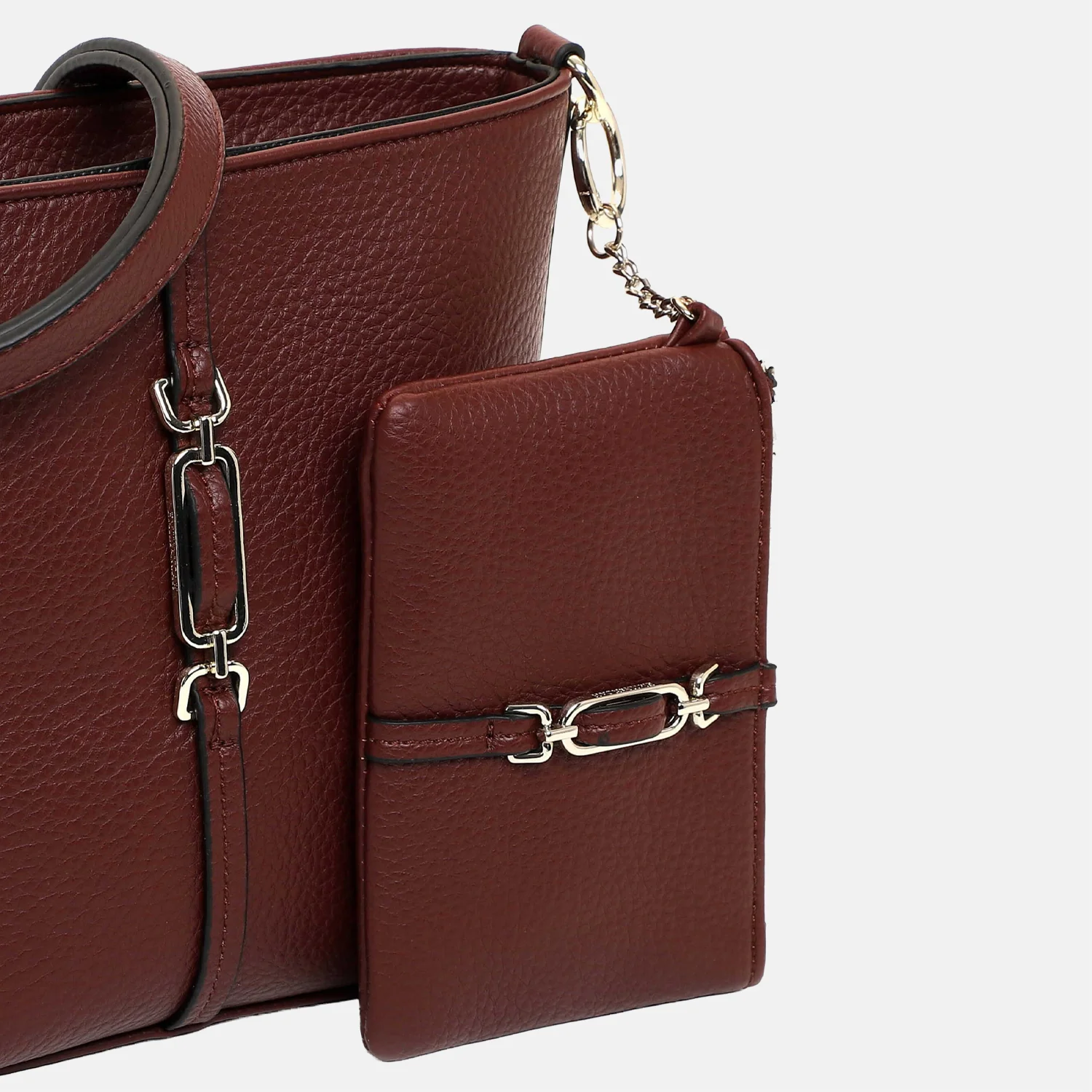 Emily & Noah Lewe crossbody tas wine bij Duifhuizen