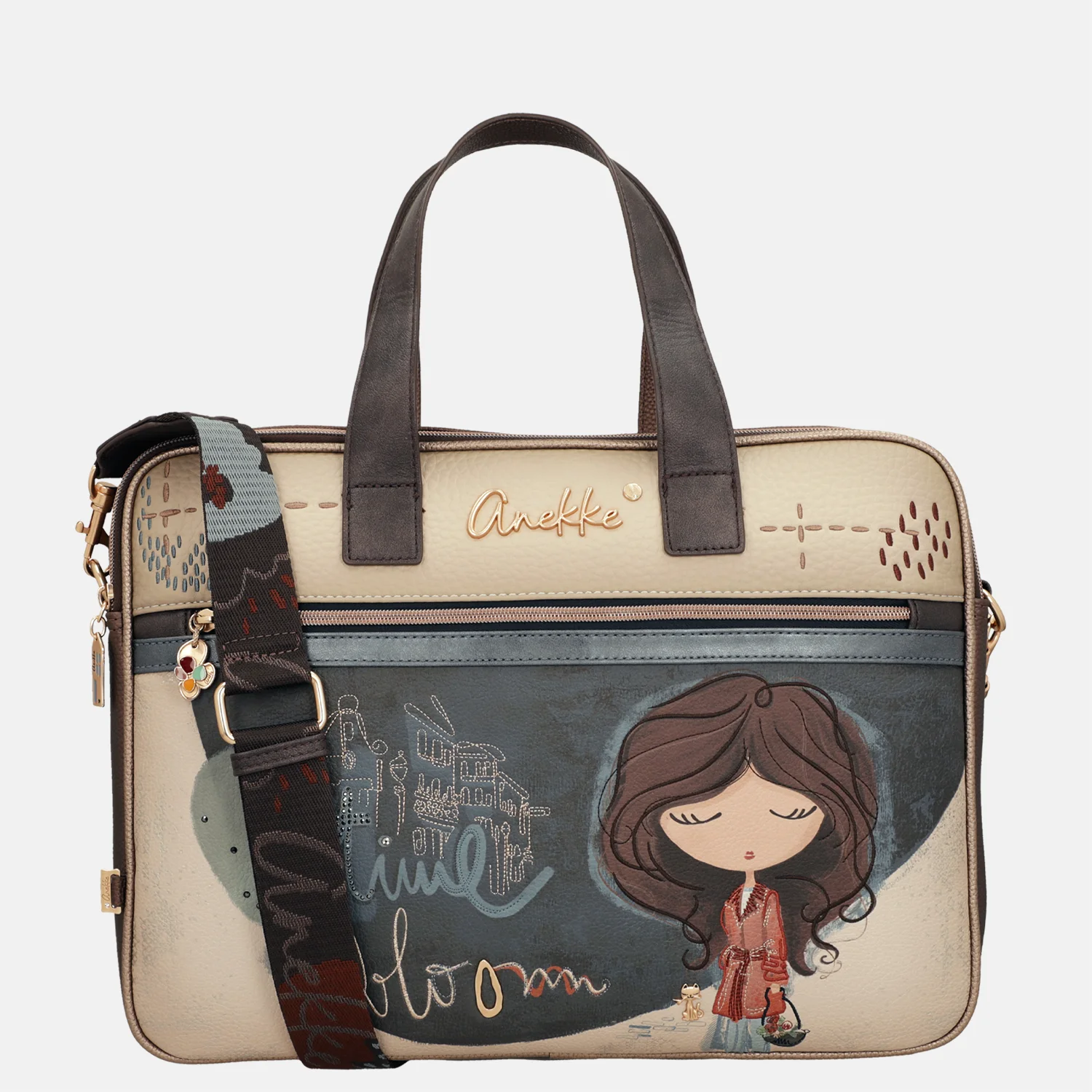 Anekke Tulip briefcase laptoptas multi