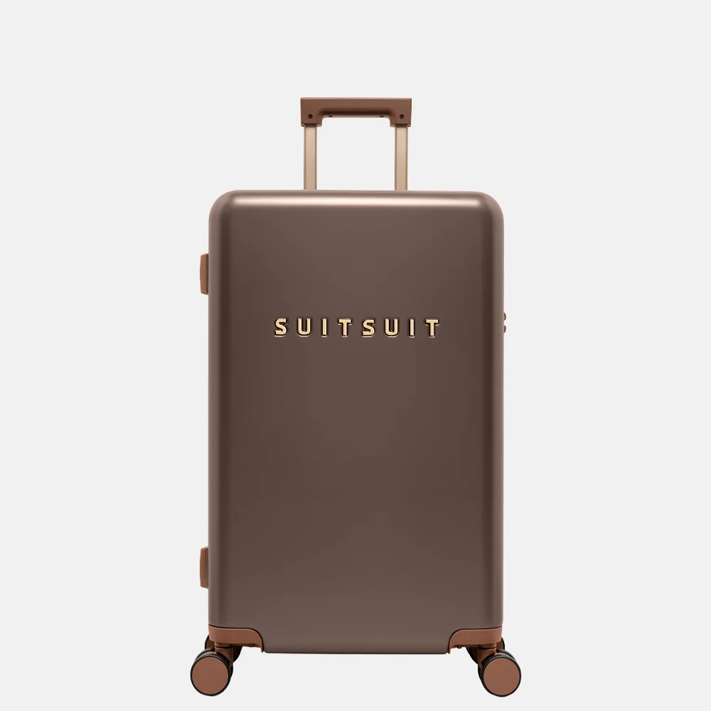 SUITSUIT Fab Seventies Special Edition reiskoffer 66 cm chocolate brown