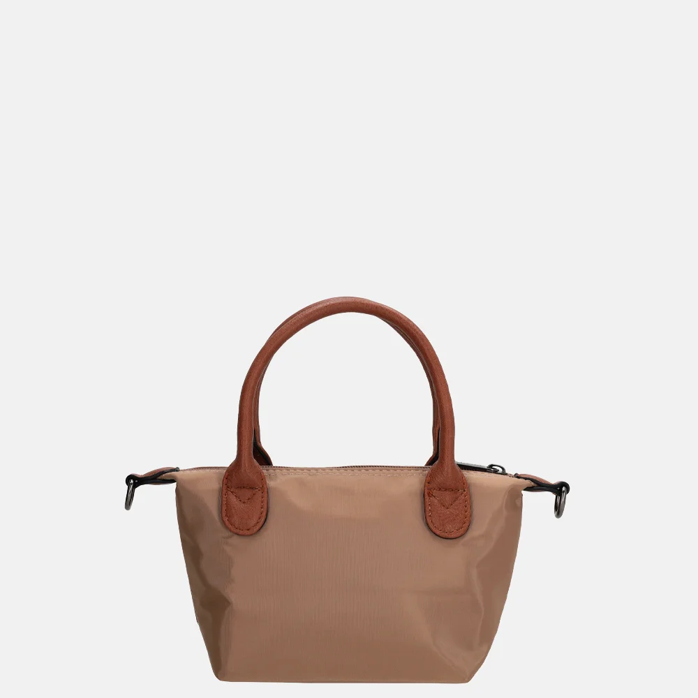 Charm London Buckingham handtas XS taupe bij Duifhuizen