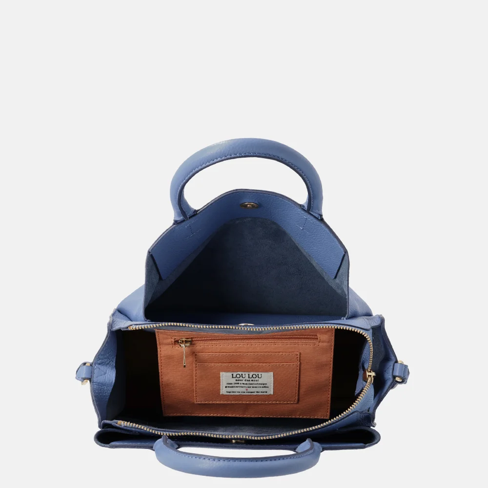 Loulou Essentiels Vera handtas M hortensia bij Duifhuizen
