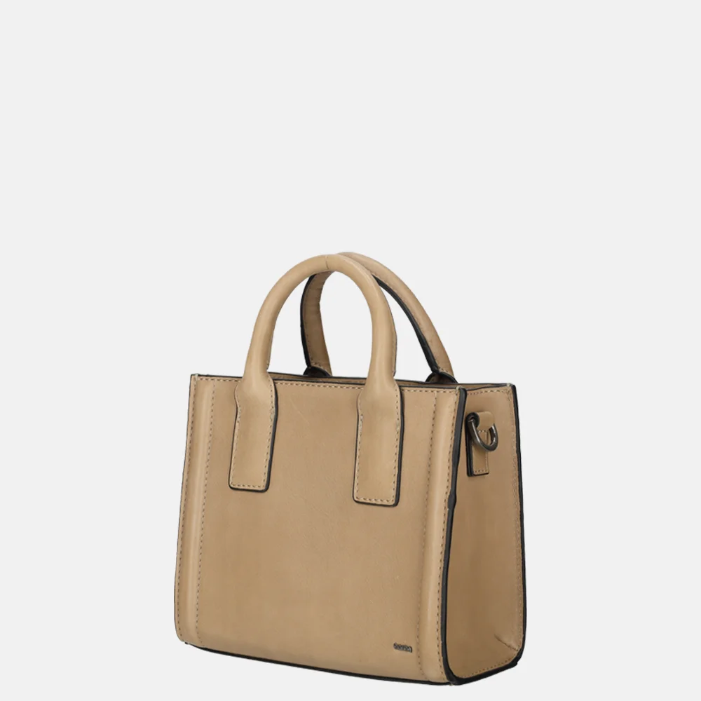 Berba Icons handtas S taupe bij Duifhuizen