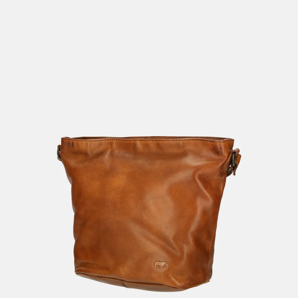 Bear Design crossbody tas cognac bij Duifhuizen