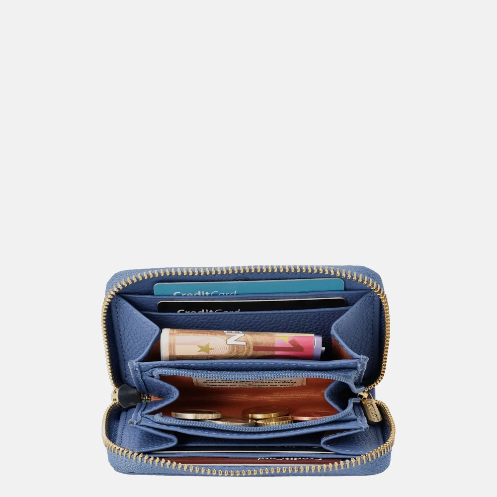 Loulou Essentiels Emilie portemonnee S hortensia bij Duifhuizen