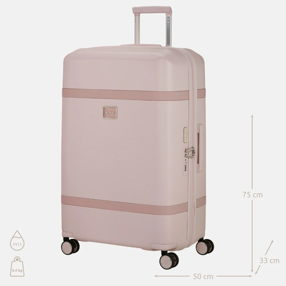 Samsonite Image Spinner reiskoffer expendable 75 cm rose bij Duifhuizen