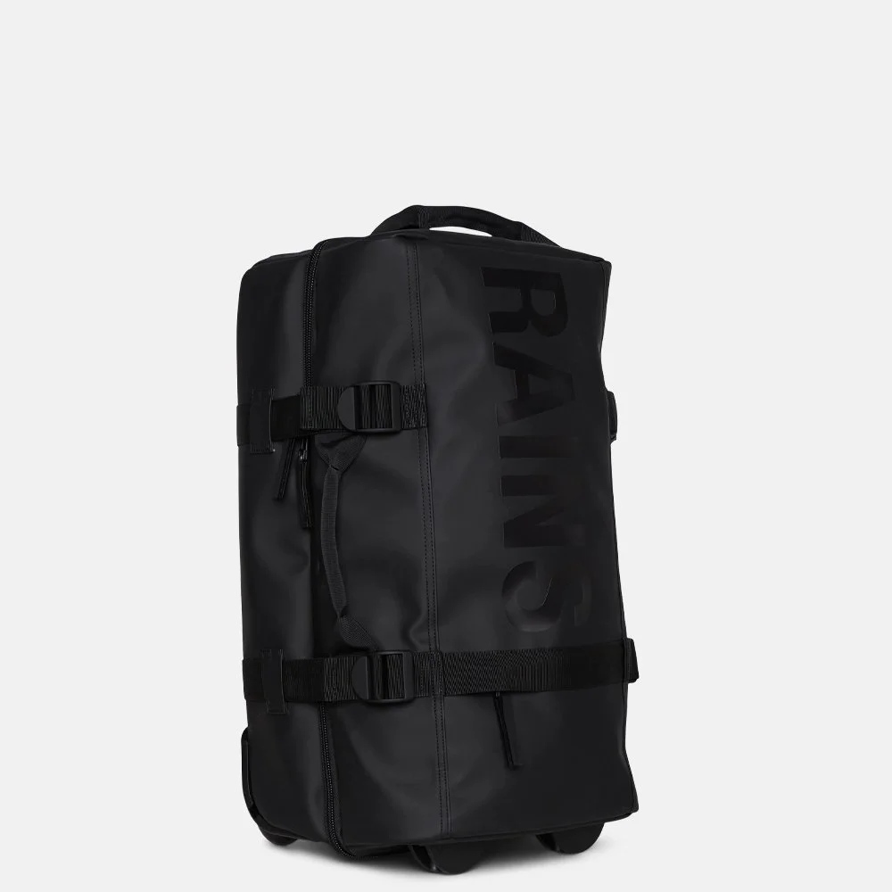 Rains Travel Bag Medium reistas 64 cm black bij Duifhuizen