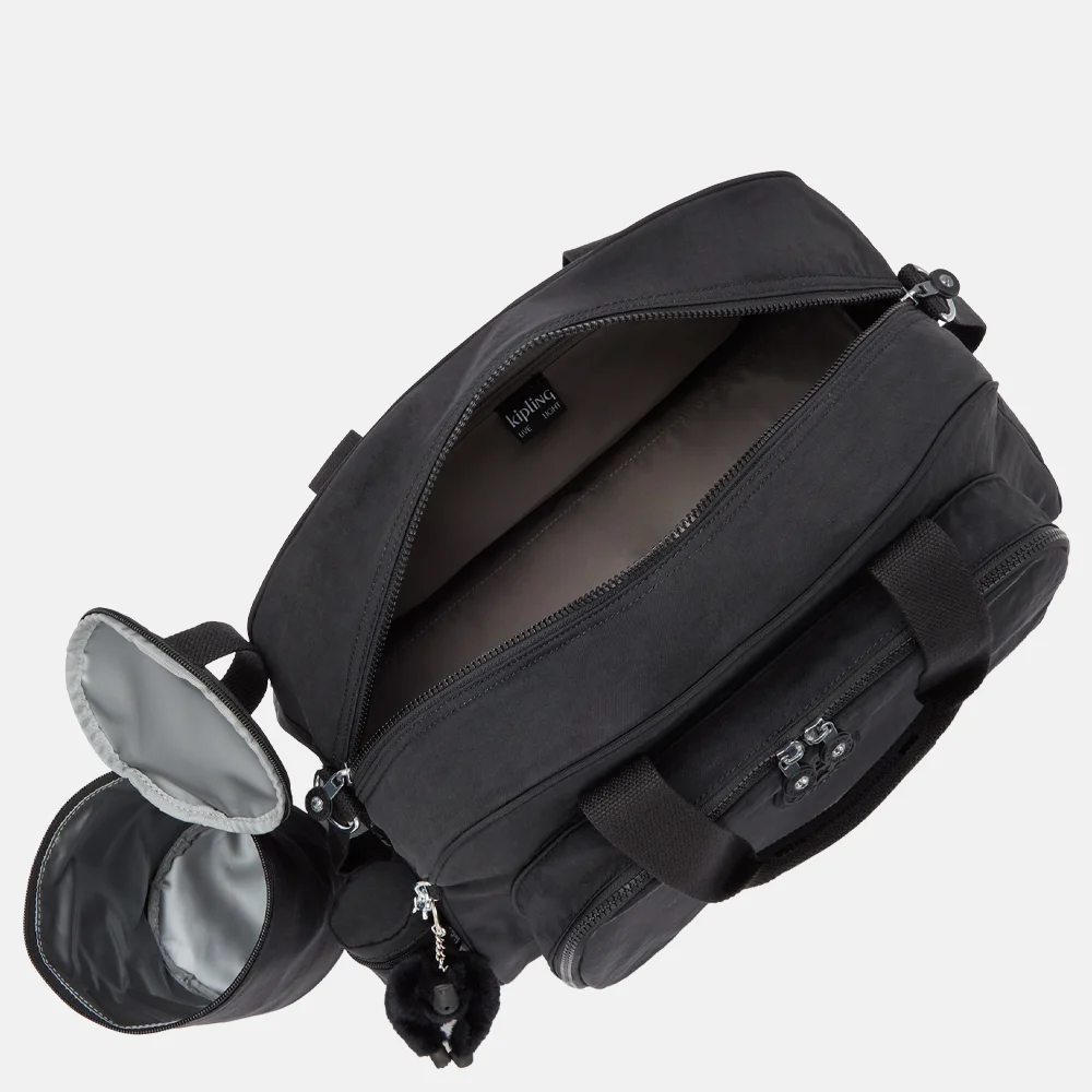 Kipling Camama luiertas black noir bij Duifhuizen