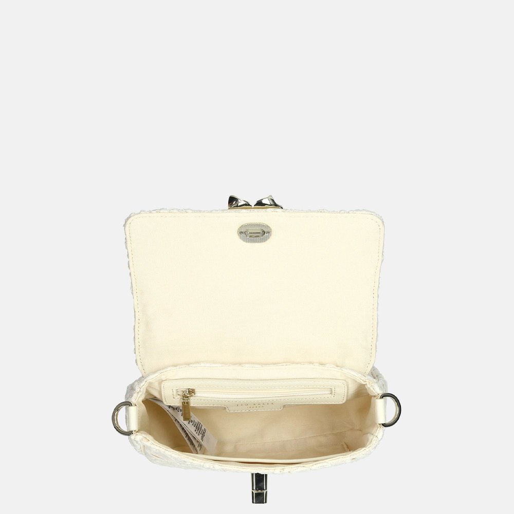 Ted Baker crossbody tas ivory bij Duifhuizen