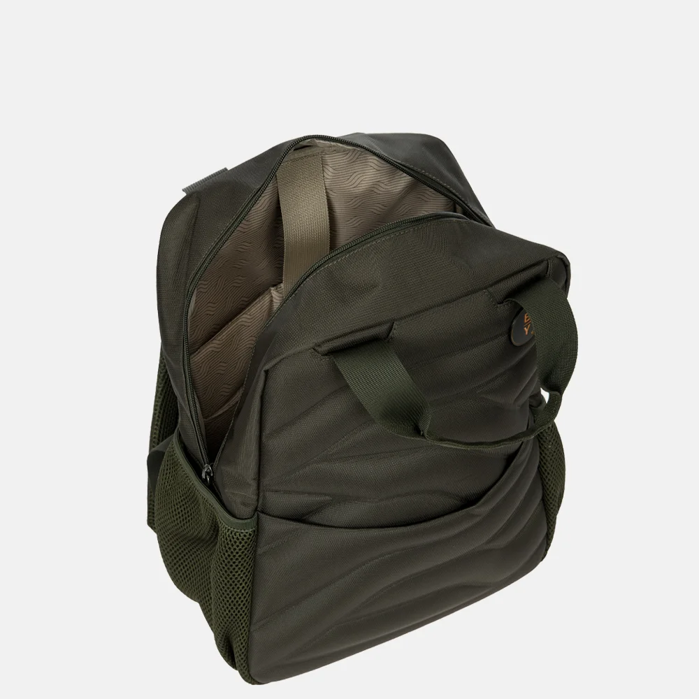 Bric's Necessaire rugzak olive bij Duifhuizen