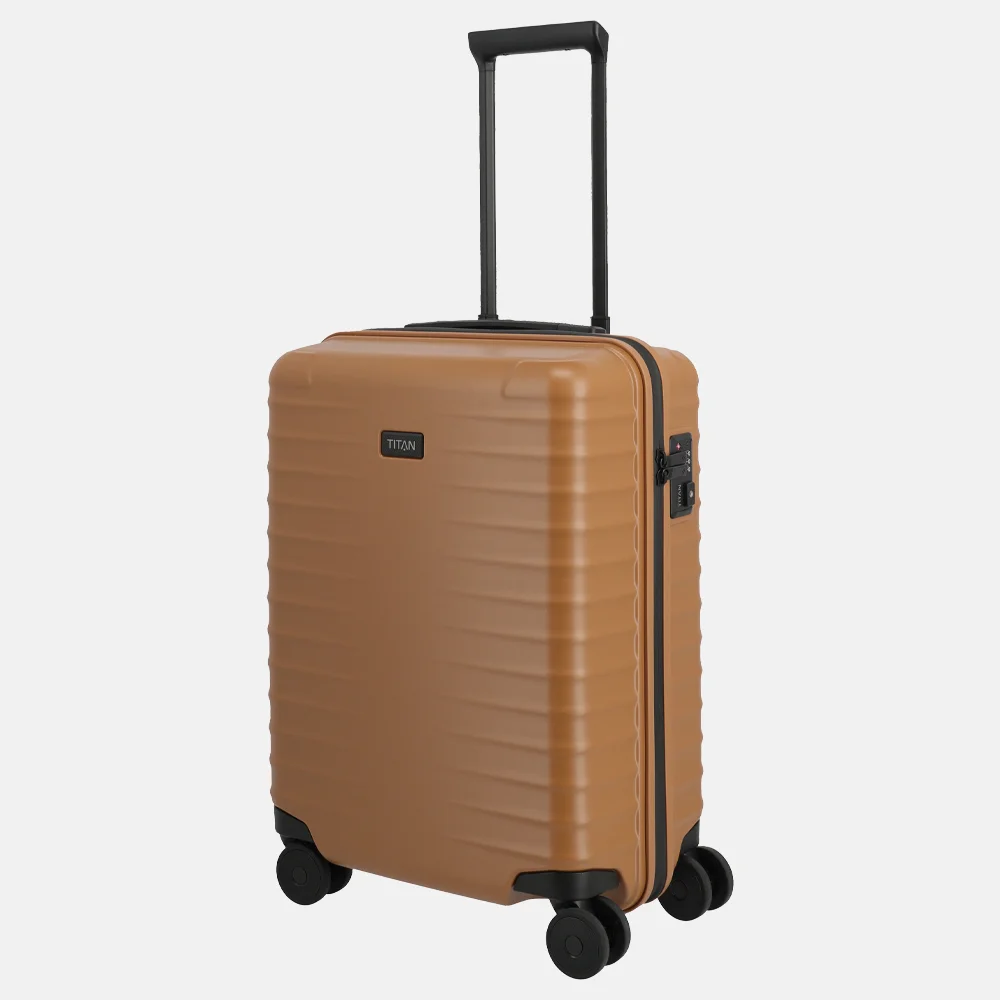 Titan Upgrade handbagage koffer 55 cm canyon bronze bij Duifhuizen
