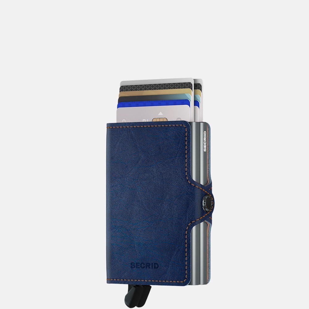 Secrid Twinwallet pasjeshouder indigo titanium bij Duifhuizen