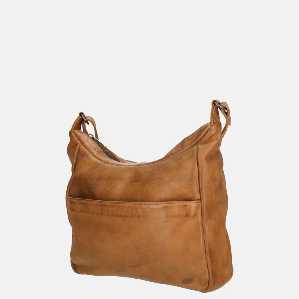 Bear Design buidel schoudertas cognac bij Duifhuizen