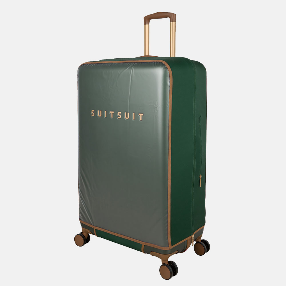 SUITSUIT Fab Seventies Classic kofferhoes 76 cm beetle green bij Duifhuizen