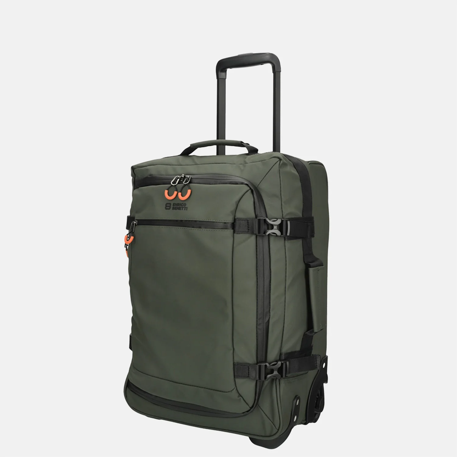 Enrico Benetti Stockholm reistas op wielen 55 cm olive bij Duifhuizen