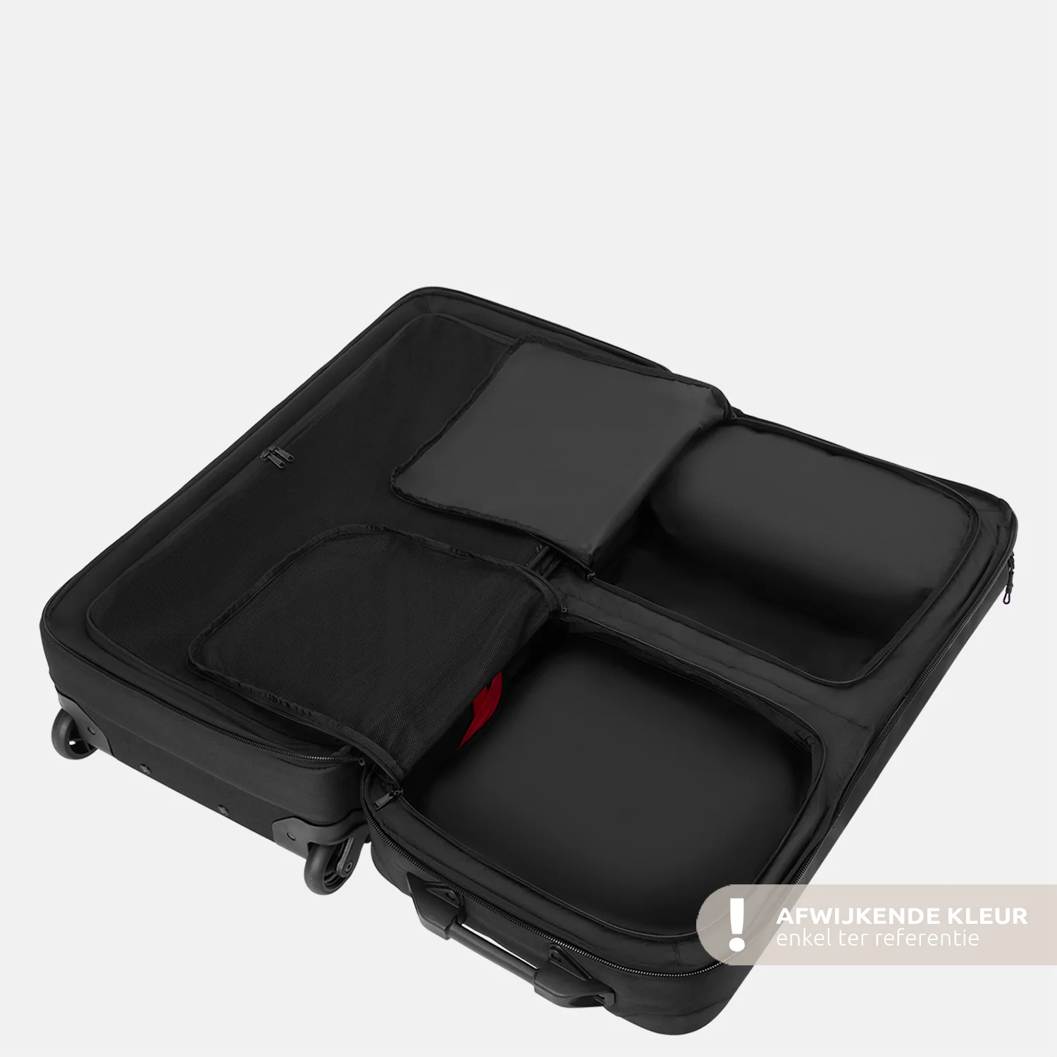 Dakine Split Roller bag 2.0 reistas op wielen 110 liter carbon heather bij Duifhuizen