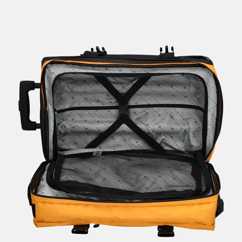 Beagles Dubbeldekker reistas op wielen 52 cm okergeel bij Duifhuizen