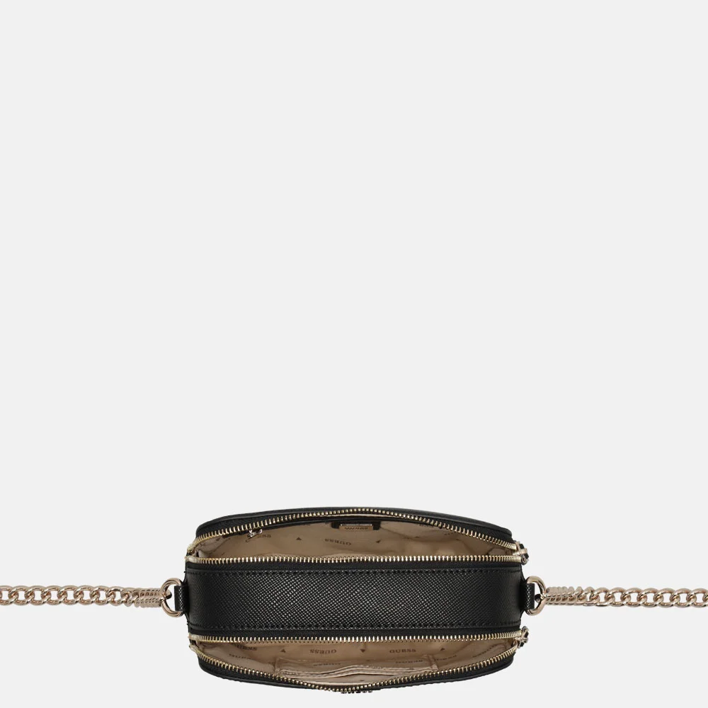 Guess Noelle II camera crossbody tas black bij Duifhuizen