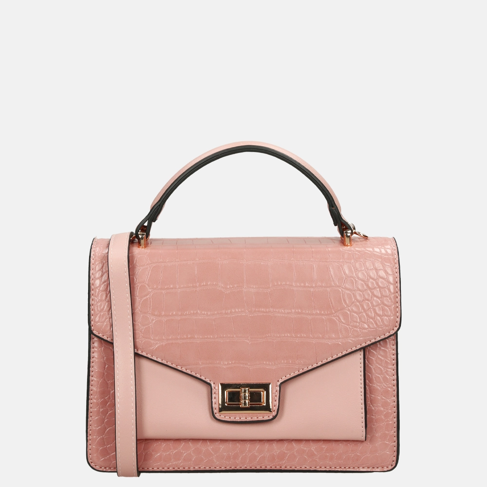 Firenze crossbody tas pink bij Duifhuizen