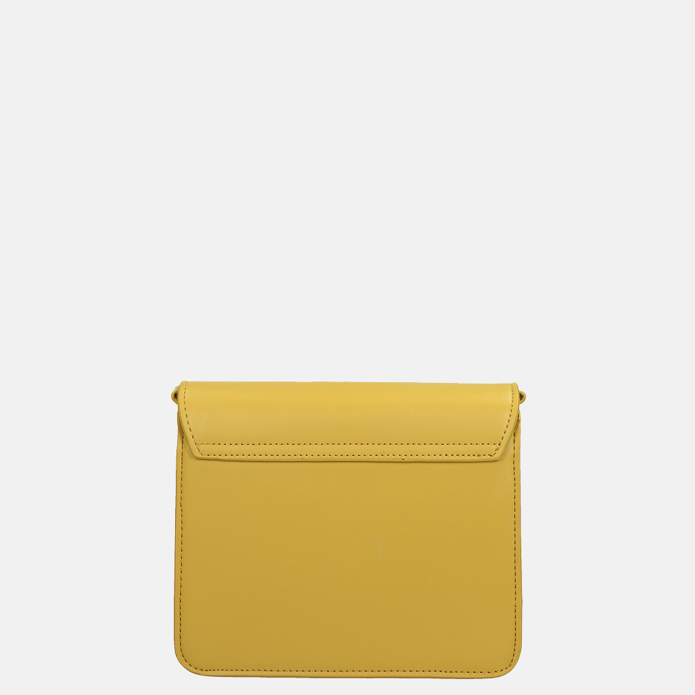 HVISK Cayman Pocket Soft crossbody tas olivenite yellow bij Duifhuizen