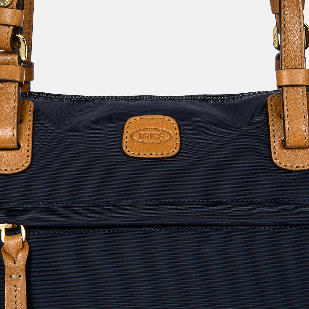 Bric's X-bag shopper ocean blue bij Duifhuizen