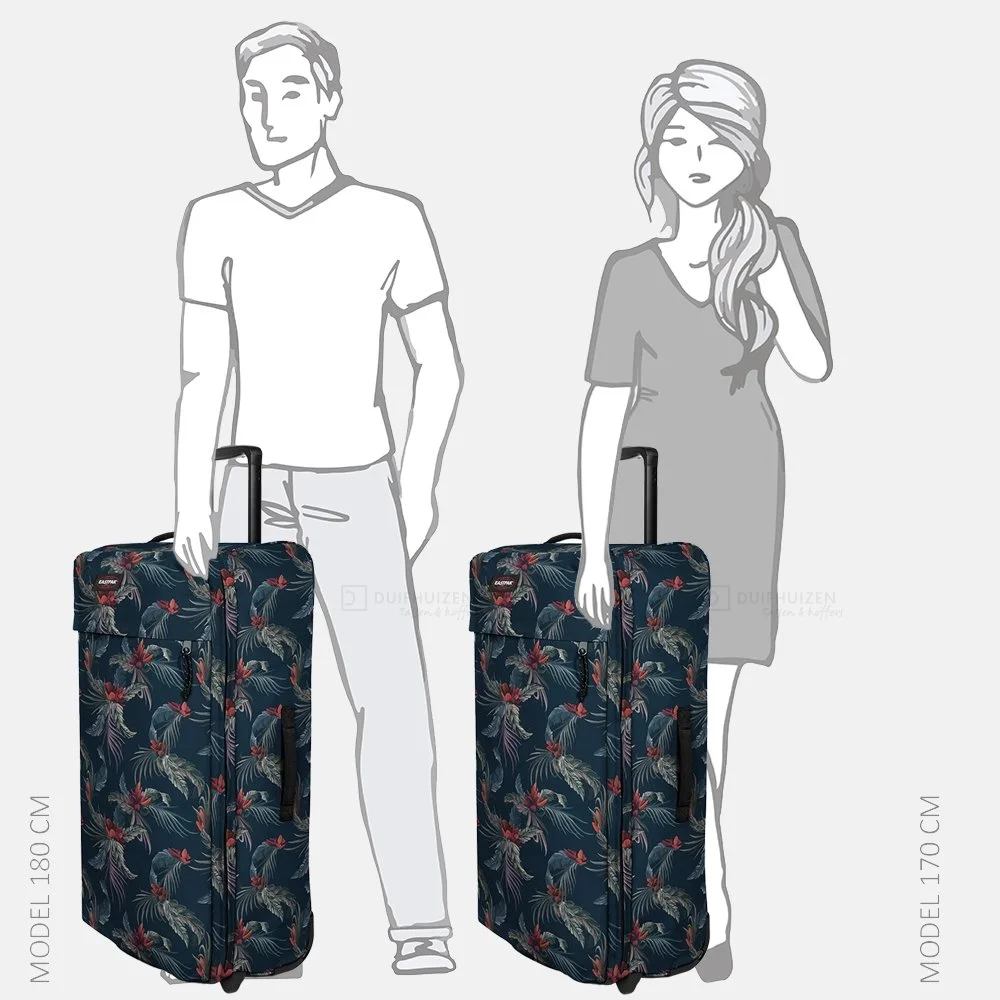 Eastpak Upright Traf'ik light reistas L red brize bij Duifhuizen