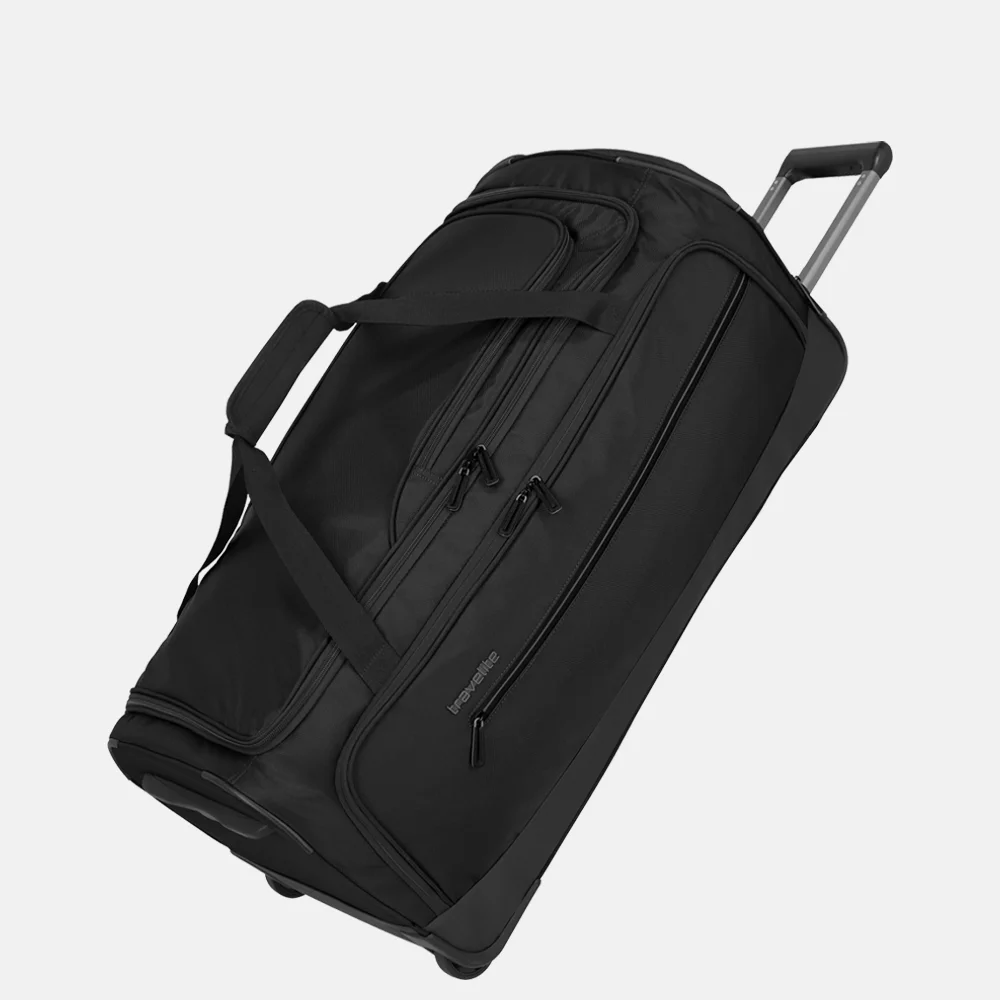 Travelite Crosslite 5.0 reistas op wielen L black bij Duifhuizen