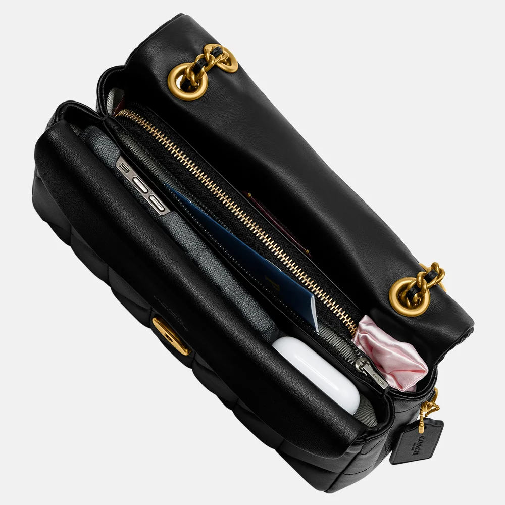 Coach Tabby Quilted schoudertas 26' black bij Duifhuizen