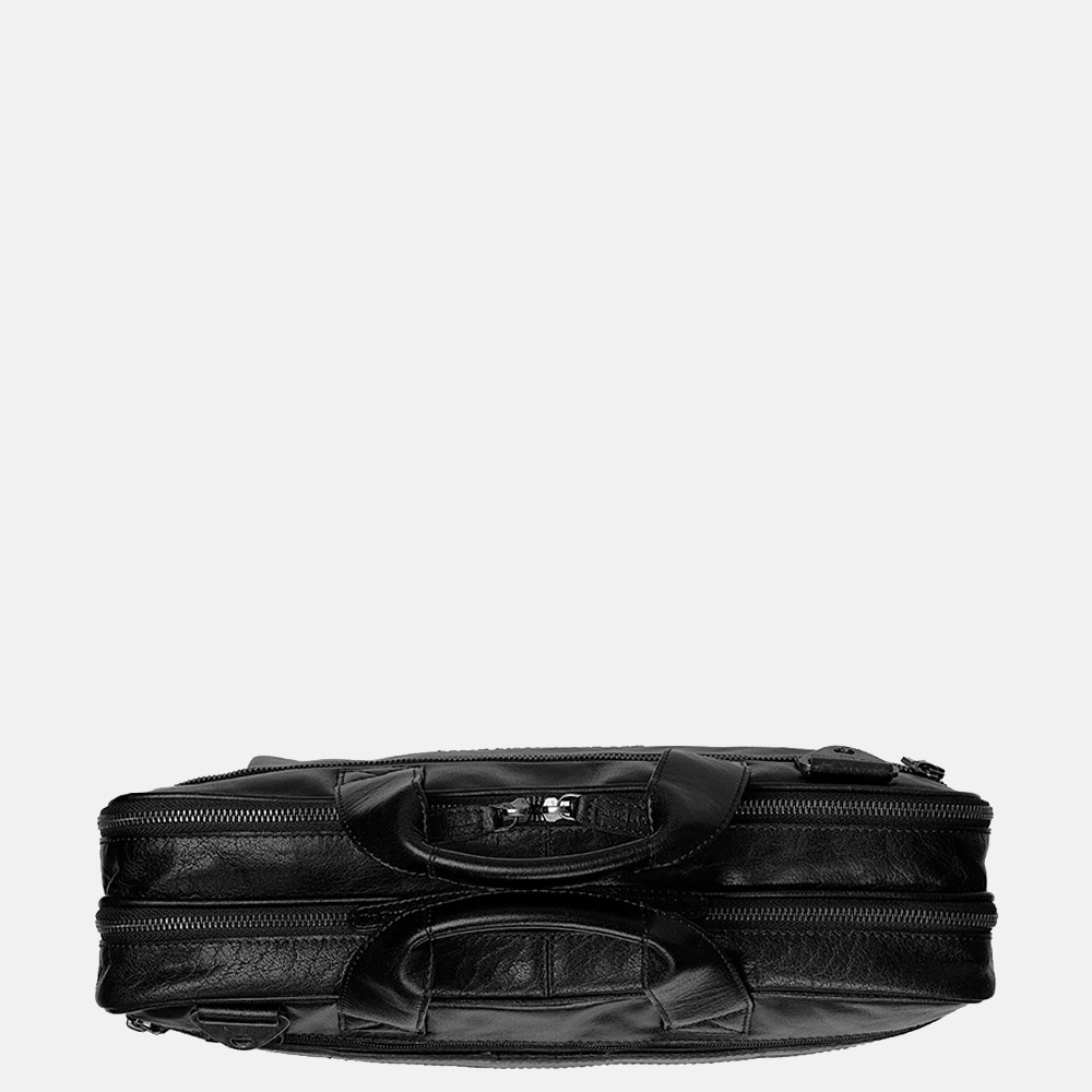 Chesterfield Manuel laptoptas 15.4 inch black bij Duifhuizen
