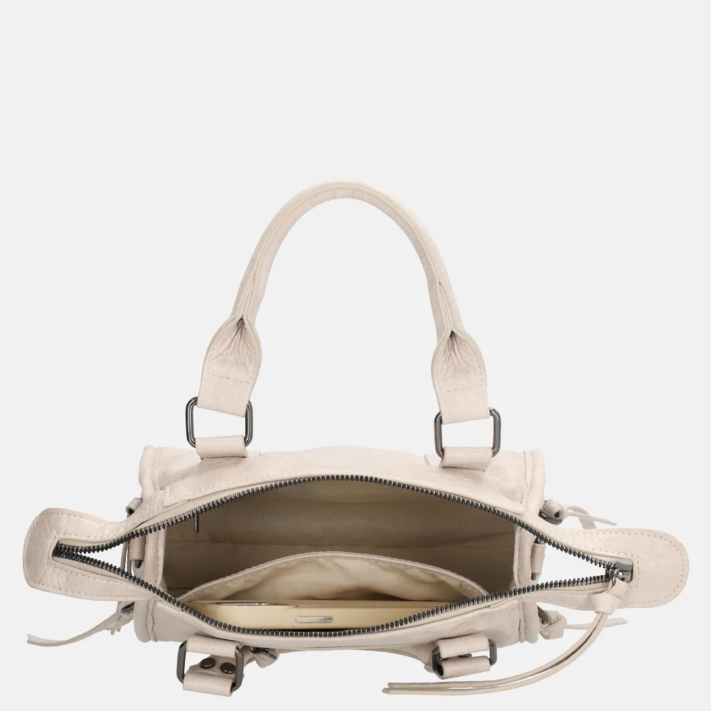 Charm London Berlin handtas S creme bij Duifhuizen