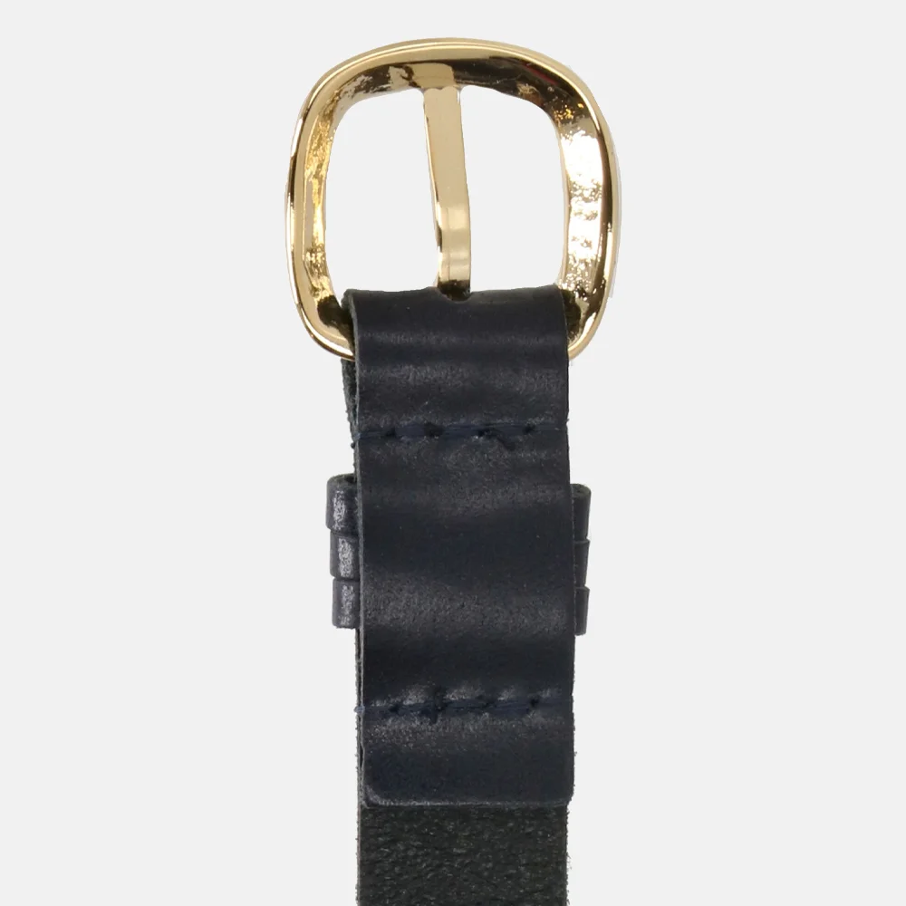 Duifhuizen damesriem 2,5 cm blauw bij Duifhuizen