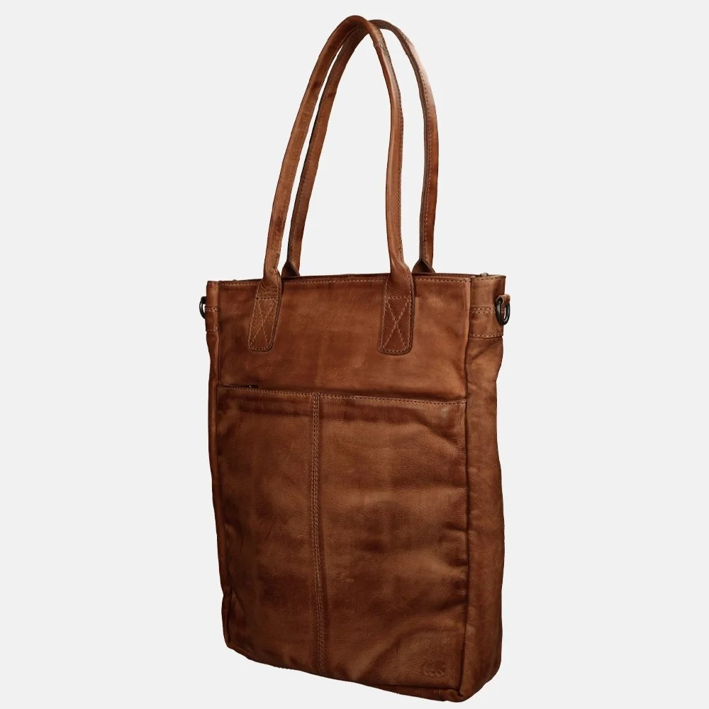 Bear Design Becky shopper 15 inch cognac bij Duifhuizen