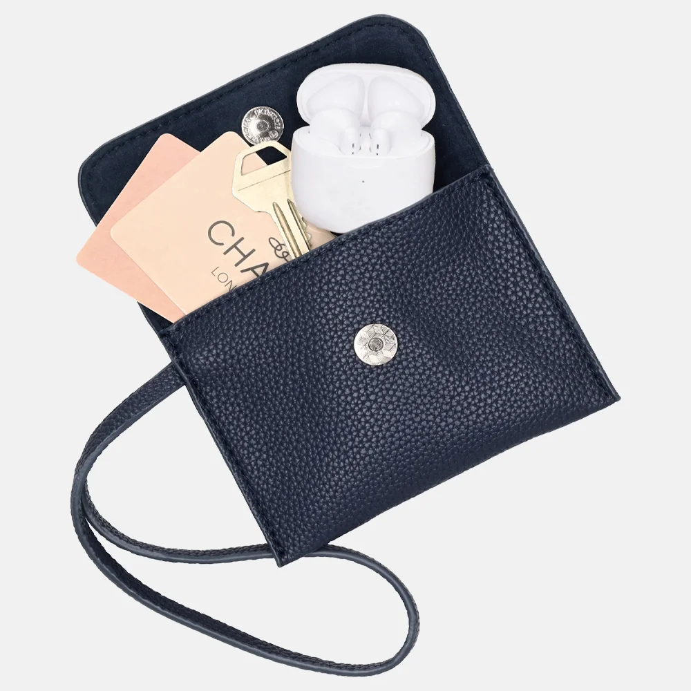 Charm London laptoptas 15 inch blauw bij Duifhuizen