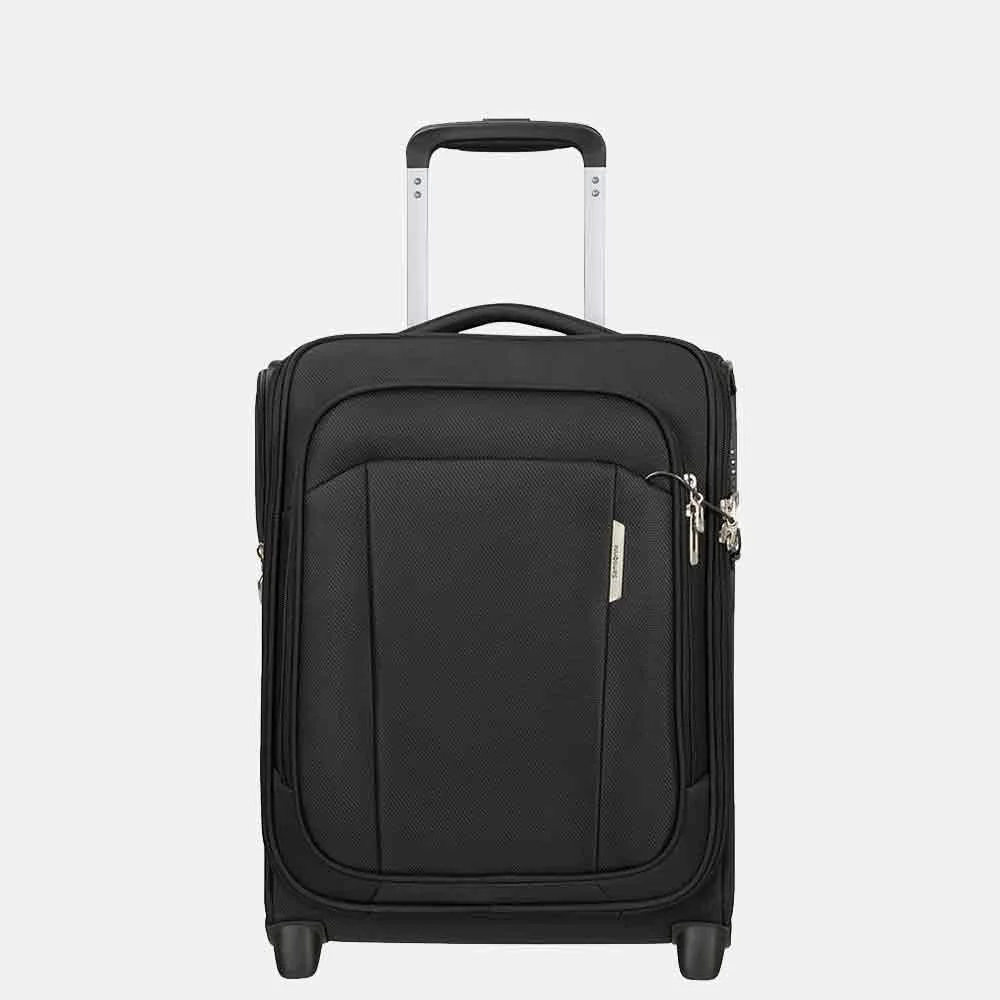 Samsonite Upright Respark Underseater handbagage koffer 45 cm ozone black bij Duifhuizen