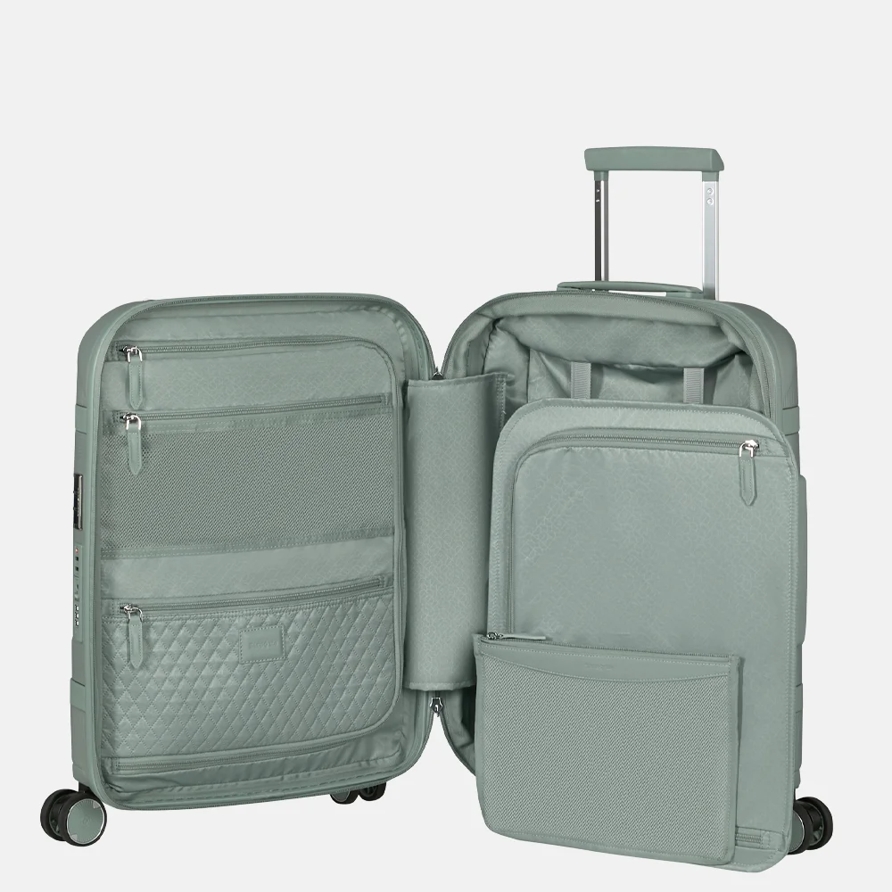 Samsonite Image spinner handbagage koffer expendable 55 cm thyme bij Duifhuizen