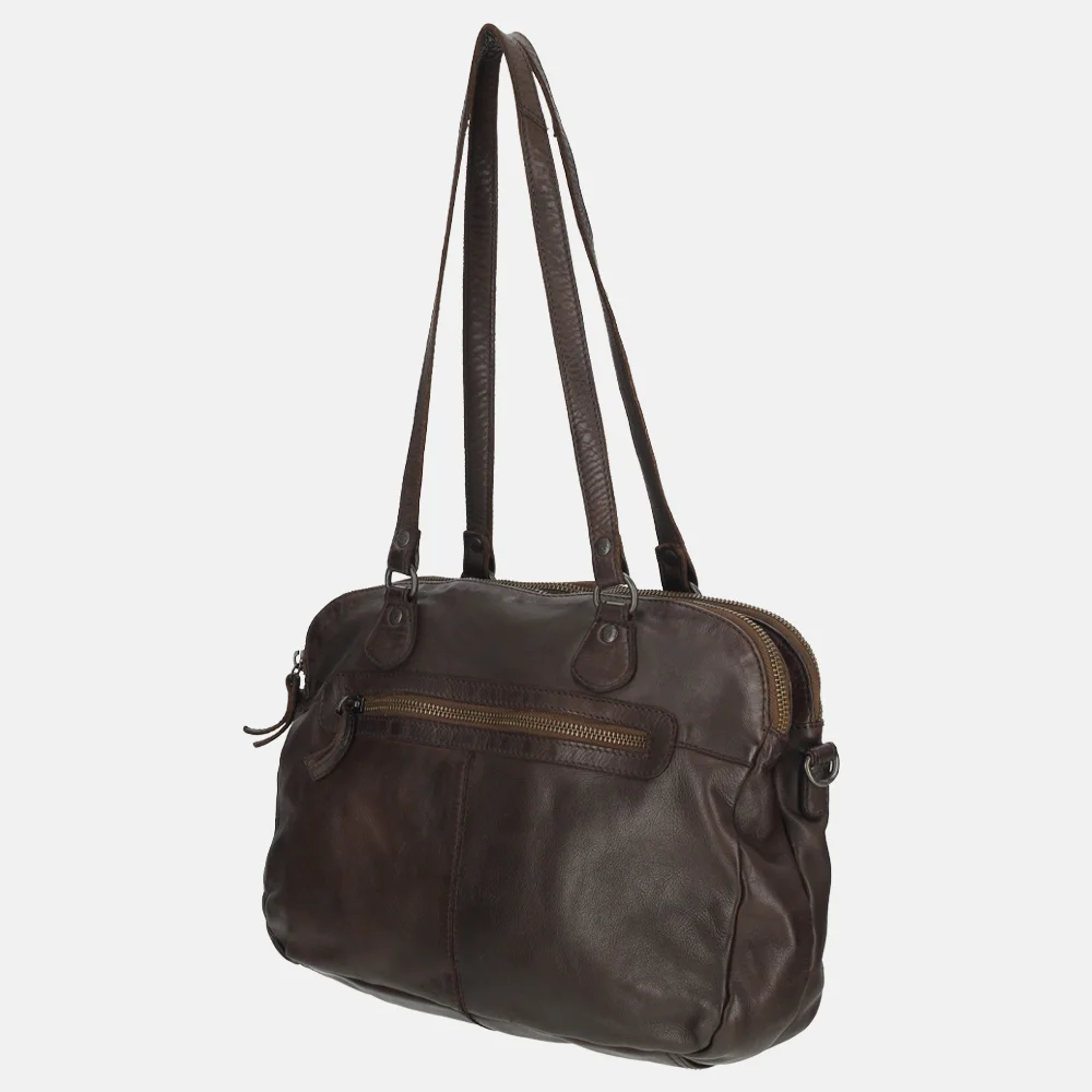 Bear Design schoudertas M donkerbruin bij Duifhuizen