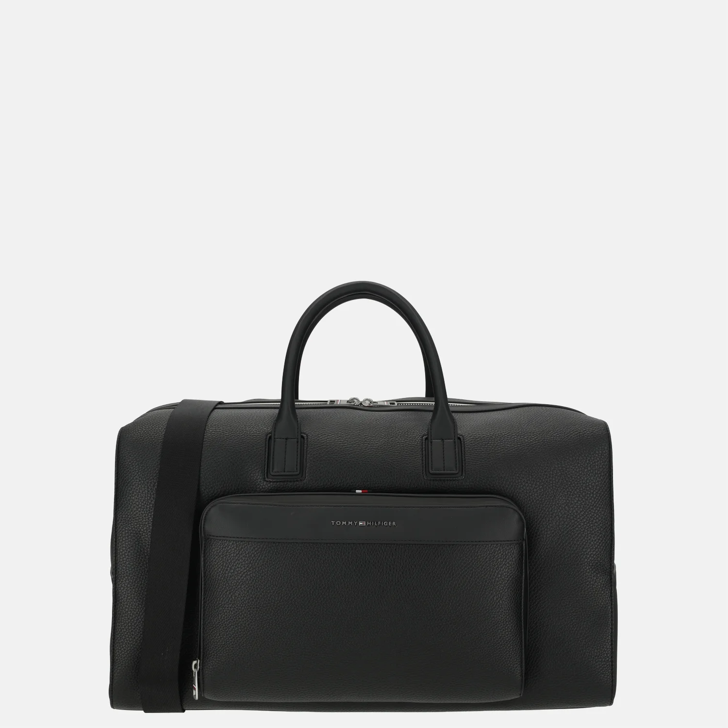 Tommy Hilfiger central duffle weekendtas 49 cm black bij Duifhuizen
