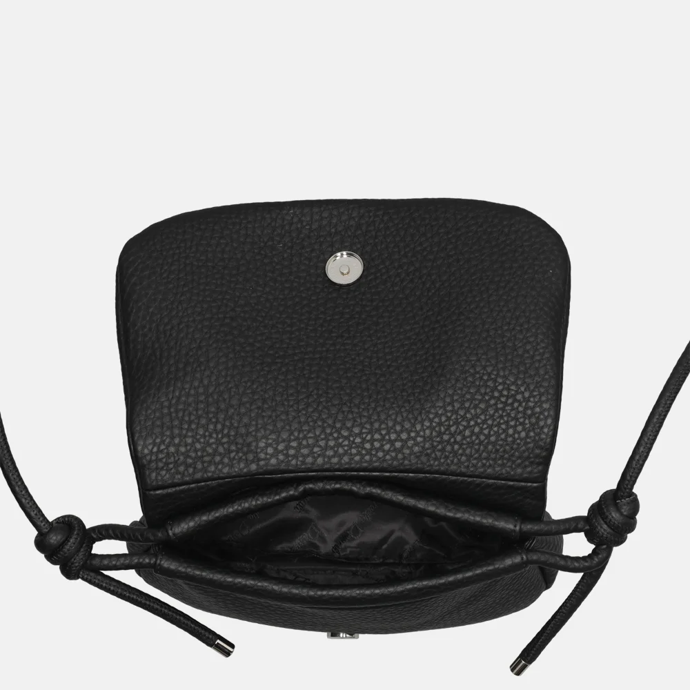Daniele Donati crossbody tas black bij Duifhuizen