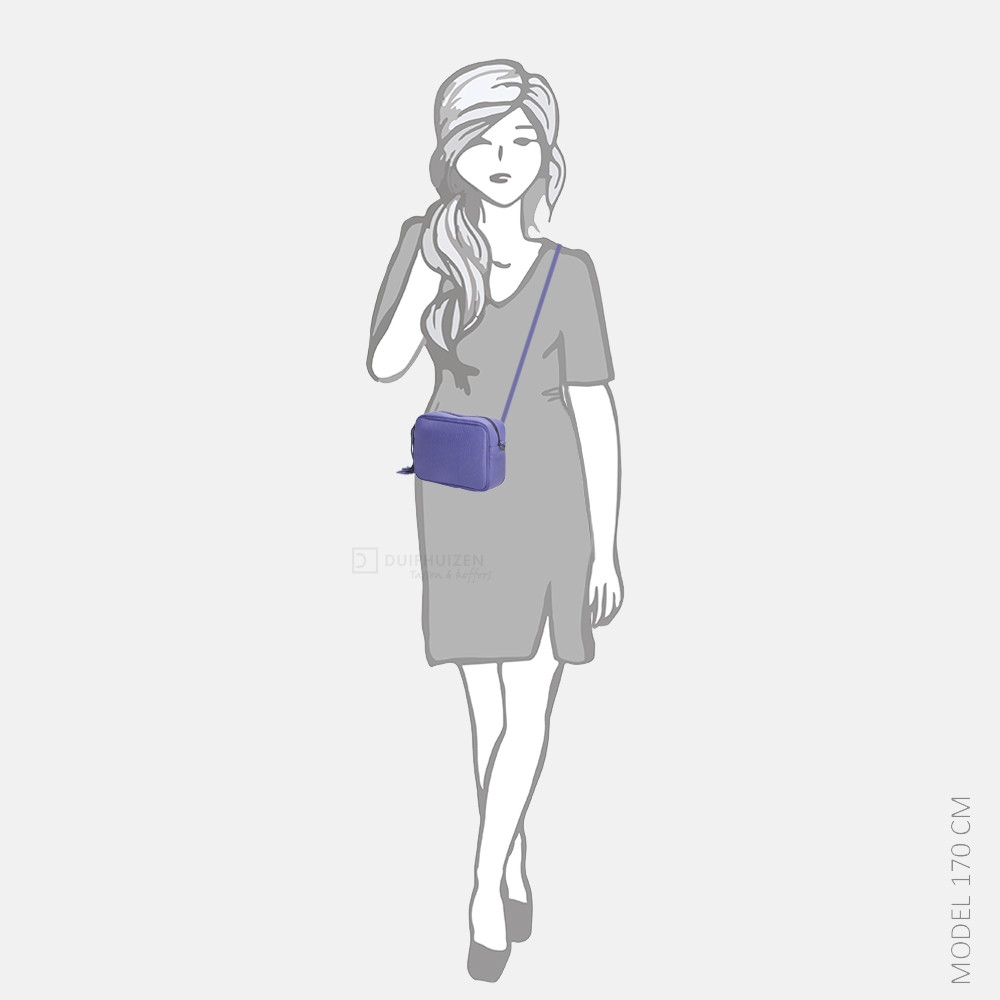 Charm London Anna crossbody tas lavendel bij Duifhuizen
